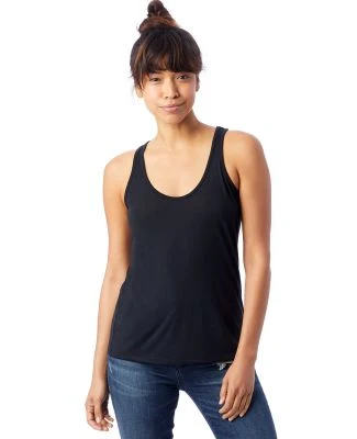 Alternative Apparel 3094 Women's Slinky Jersey Tan in Black