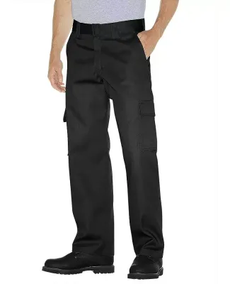 Dickies WP592 Unisex Relaxed Fit Straight Leg Carg BLACK _30