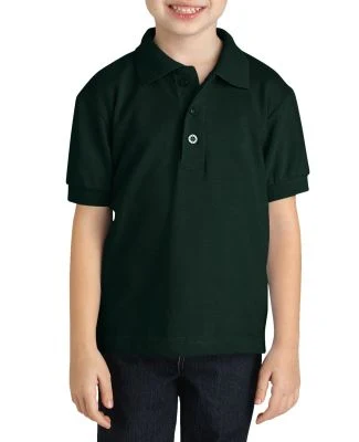 Dickies KS3552 Youth  Short-Sleeve Pique Polo HUNTER GREEN