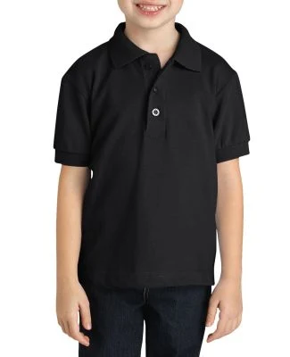 Dickies KS3552 Youth  Short-Sleeve Pique Polo BLACK