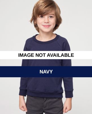 RSA5154 American Apparel Kids California Fleece Ra Navy