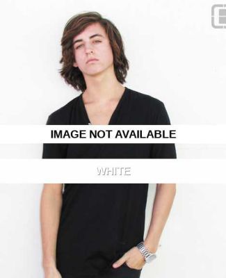 2471 American Apparel Mens Fine Jersey Short Sleev White