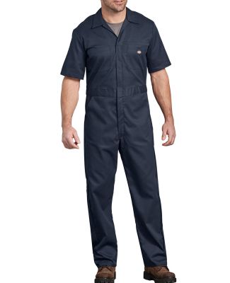 Dickies 33274 Men's FLEX Short-Sleeve Coverall in Dark navy _xl