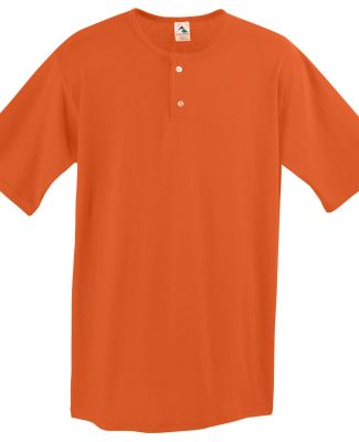 Augusta Sportswear 580 Two Button Baseball Jersey in Orange