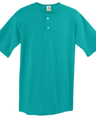 Augusta Sportswear 580 Two Button Baseball Jersey in Teal