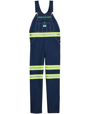 Dickies 18T007 Unisex Liberty Bib with Hi-Vis Tape DB YELLOW _66