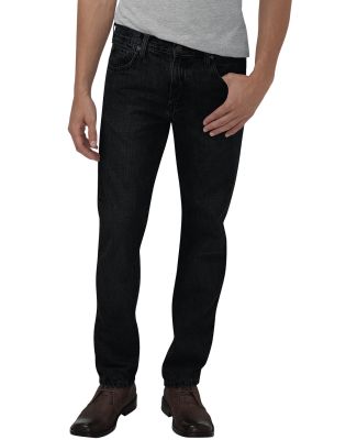 Dickies XD710 Men's X-Series Slim Fit Straight-Leg HRTG BLK DEN _38