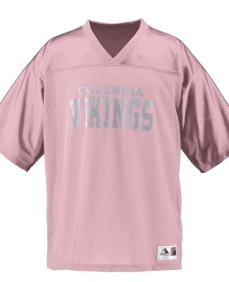 Augusta Sportswear 257 Stadium Replica Football Je in Light pink