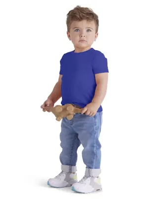Delta Apparel 11000 Infant SS Tee in Royal