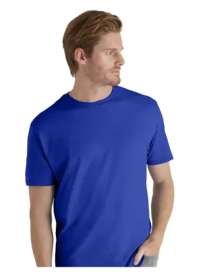Delta Apparel 11600L   Adult S/S Tee in Royal