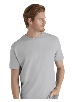 Delta Apparel 11600L   Adult S/S Tee in Silver