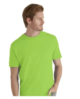 Delta Apparel 11600L   Adult S/S Tee in Lime