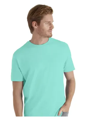 Delta Apparel 11600L   Adult S/S Tee in Celadon