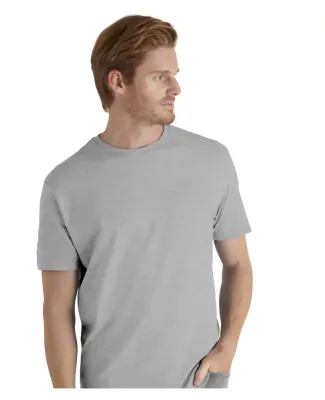 Delta Apparel 11600L   Adult S/S Tee in Athletic heather