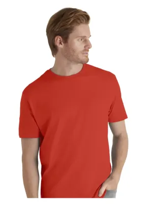 Delta Apparel 11600L   Adult S/S Tee in Deep coral