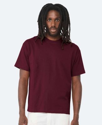 Bella + Canvas 3010 Heavyweight Street Tee in Maroon