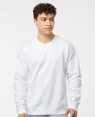 Tultex 340 - Unisex Fleece Crew in White