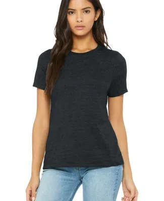 Bella + Canvas 6400CVC Womens relaxed short sleeve in Dark gry heather