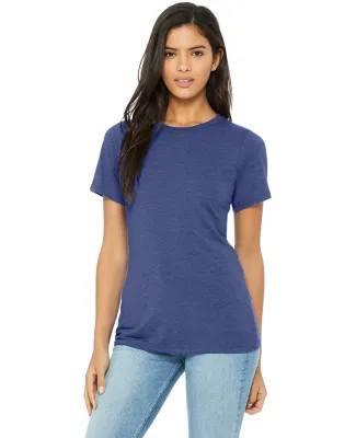 Bella + Canvas 6413 Women’s Relaxed Fit Triblend in Tr royal triblnd