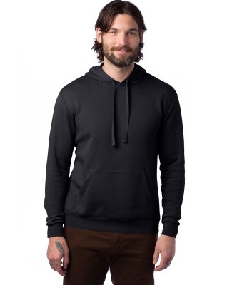 Alternative Apparel 8804PF Adult Eco Cozy Fleece H in Black