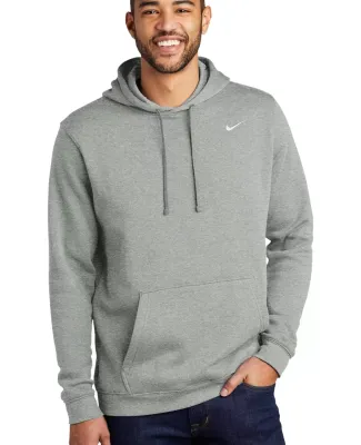 Nike CJ1611  Club Fleece Pullover Hoodie Dark Grey Hthr