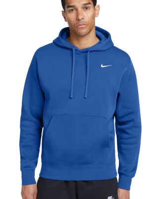 Nike CJ1611  Club Fleece Pullover Hoodie in Royal