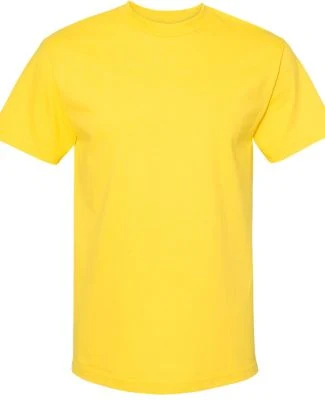 Alstyle 1301 Heavyweight T Shirt by American Appar in Yellow