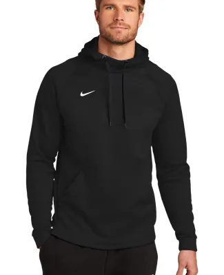 Nike CN9473  Therma-FIT Pullover Fleece Hoodie Team Black