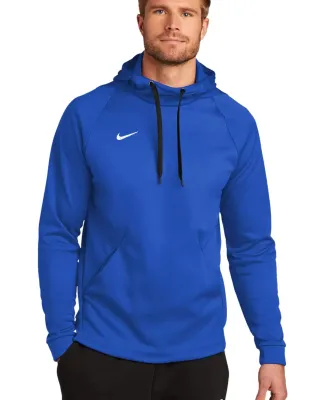 Nike CN9473  Therma-FIT Pullover Fleece Hoodie Tm Royal