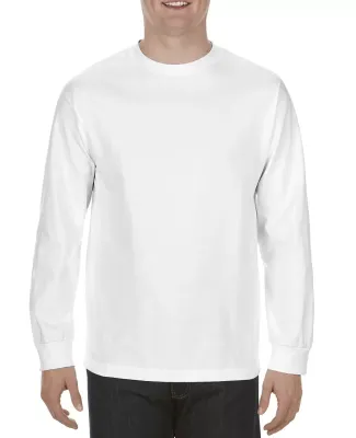 Alstyle 1304 Adult Long Sleeve T Shirt by American White