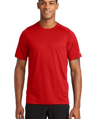 New Era NEA200     Series Performance Crew Tee Scarlet