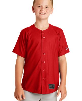 New Era YNEA220     Youth Diamond Era Full-Button  Scarlet