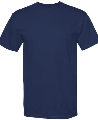 Alstyle 1701 Adult T Shirt by American Apparel in True navy