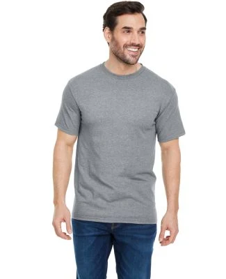 Alstyle 1701 Adult T Shirt by American Apparel in Athletic grey
