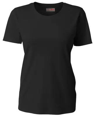 A4 NG3014 - The Spike Short Sleeve Volleyball Jers Black
