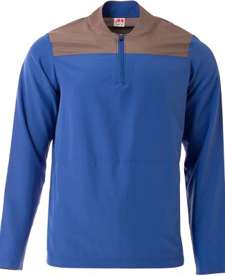 A4 N4014 - The Element 1/4 Zip Royal/Graphite