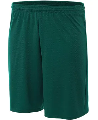 A4 N5378 - 7" Power Mesh Practice Short FOREST