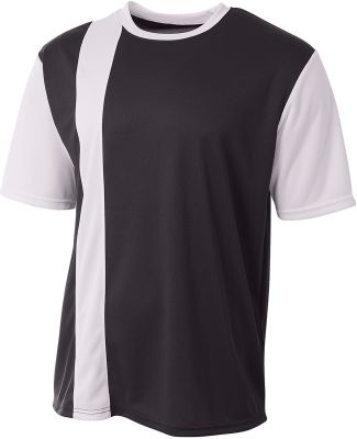 A4 N3016 - Legend Soccer Jersey in Black/ white