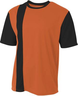 A4 N3016 - Legend Soccer Jersey in Orange/ black
