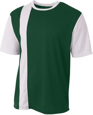 A4 N3016 - Legend Soccer Jersey in Forest/ white