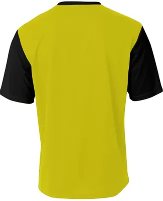 A4 N3016 - Legend Soccer Jersey in Gold/ black