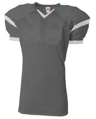 A4 N4265 - The Rollout Football Jersey Graphite/White