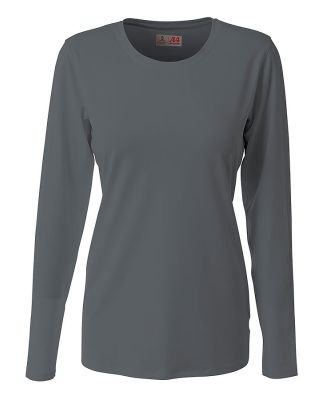 A4 NG3015 - The Spike  Long Sleeve Volleyball Jers Graphite