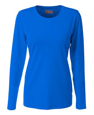 A4 NG3015 - The Spike  Long Sleeve Volleyball Jers Royal