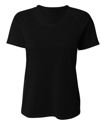 A4 NW3393 - Women's SureColor Short Sleeve Cationi Black