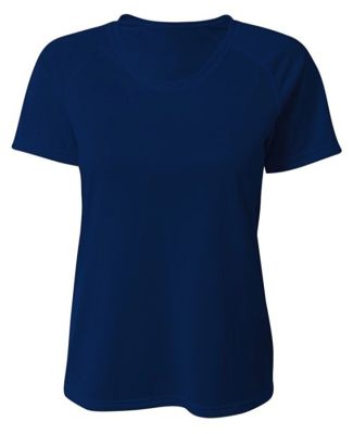 A4 NW3393 - Women's SureColor Short Sleeve Cationi Navy