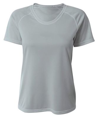 A4 NW3393 - Women's SureColor Short Sleeve Cationi Silver