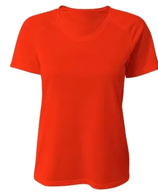 A4 N3393  - SureColor Short Sleeve Cationic Tee Athleticorange