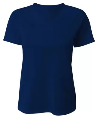 A4 N3393  - SureColor Short Sleeve Cationic Tee Navy