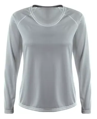 A4 N3396 - SureColor Long Sleeve Cationic Tee Graphite